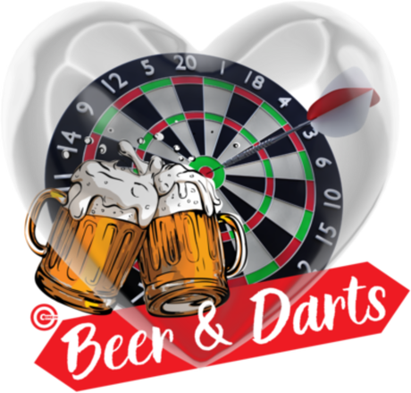 Nadruk Beer & Darts - Przód