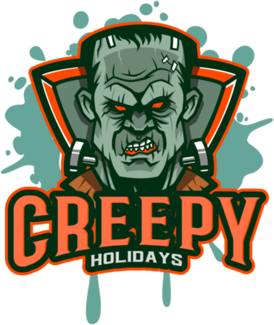 Nadruk Creepy holidays - Przód